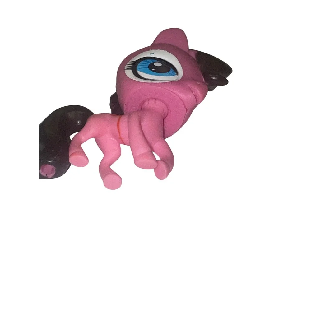 Littlest Pet Shop LPS‎ Pink Pony Mane Tail Blue Eyes Hasbro 3292 Toy